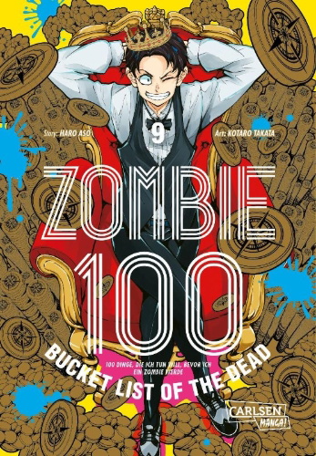 Buchcover und Innenansicht für das Buch: Zombie ni Naru Made ni Shitai 100 no Koto