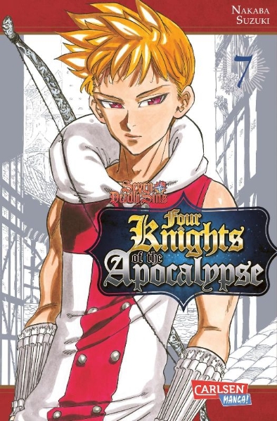 Buchcover und Innenansicht für das Buch: Mokushiroku no yonkishi