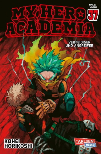 Buchcover und Innenansicht für das Buch: Boku no Hero Academia