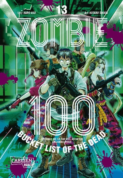 Buchcover und Innenansicht für das Buch: Zombie ni Naru Made ni Shitai 100 no Koto