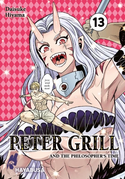 Buchcover und Innenansicht für das Buch: Peter Grill to Kenja no Jikan