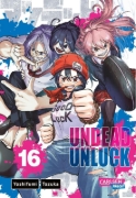 Buchcover und Innenansicht für das Buch: Undead Unluck