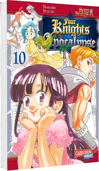 Buchcover und Innenansicht für das Buch: Mokushiroku no yonkishi