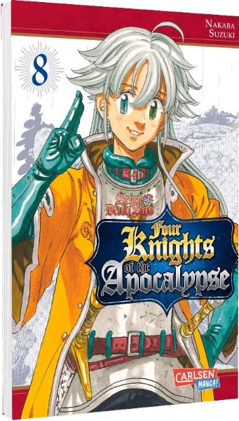 Buchcover und Innenansicht für das Buch: Mokushiroku no yonkishi