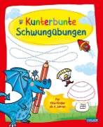 Buchcover und Innenansicht für das Buch: Kunterbunte Schwungübungen