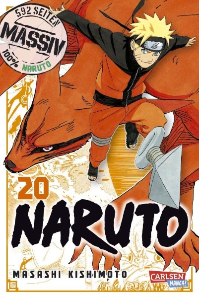 Buchcover und Innenansicht für das Buch: NARUTO Massiv 20