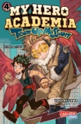 Buchcover und Innenansicht für das Buch: Boku no Hero Academia: Team Up Mission