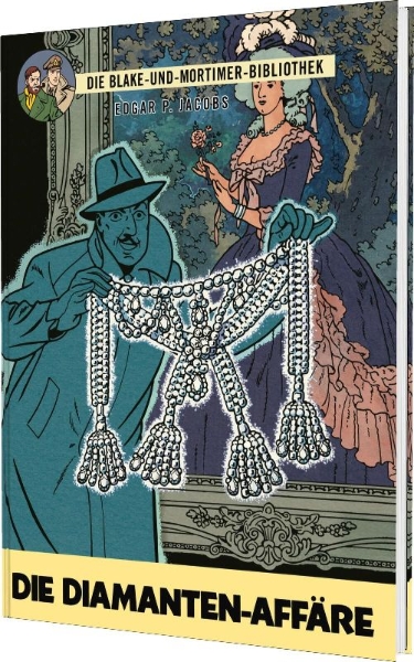 Buchcover und Innenansicht für das Buch: Blake & Mortimer - Tome 10 - L'Affaire du Collier