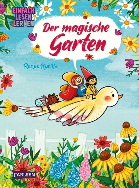 Buchcover und Innenansicht für das Buch: THE FLOWER GARDEN