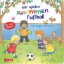 Buchcover und Innenansicht für das Buch: Wir spielen zusammen Fußball