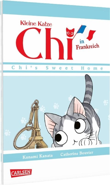 Buchcover und Innenansicht für das Buch: CHI EN FRANCE - CHI'S SWEET HOME