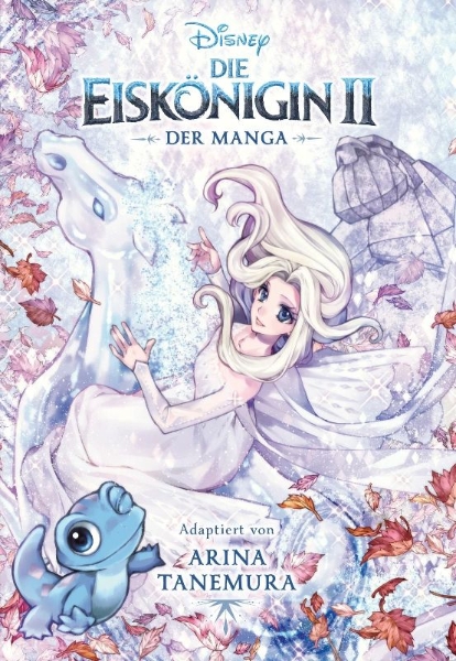 Buchcover und Innenansicht für das Buch: Frozen 2 - the Manga