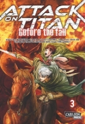 Buchcover und Innenansicht für das Buch: Shingeki no Kyojin - Before the Fall