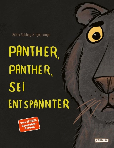 Buchcover und Innenansicht für das Buch: Panther, Panther, sei entspannter