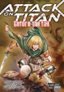 Buchcover und Innenansicht für das Buch: Shingeki no Kyojin - Before the Fall