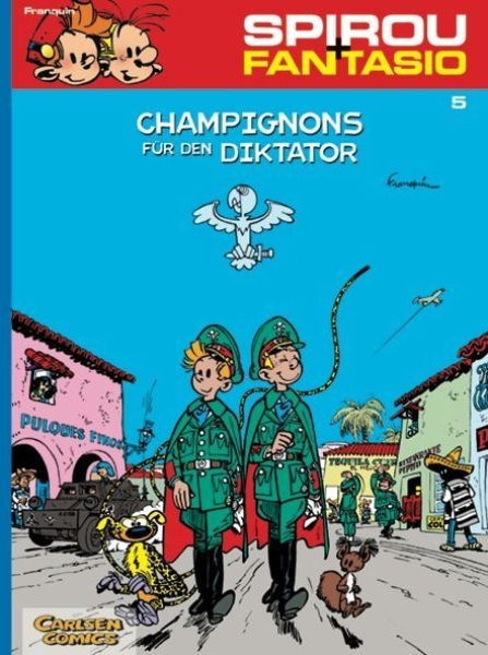 Buchcover und Innenansicht für das Buch: Le Dictateur et le Champignon