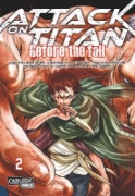 Buchcover und Innenansicht für das Buch: Shingeki no Kyojin - Before the Fall