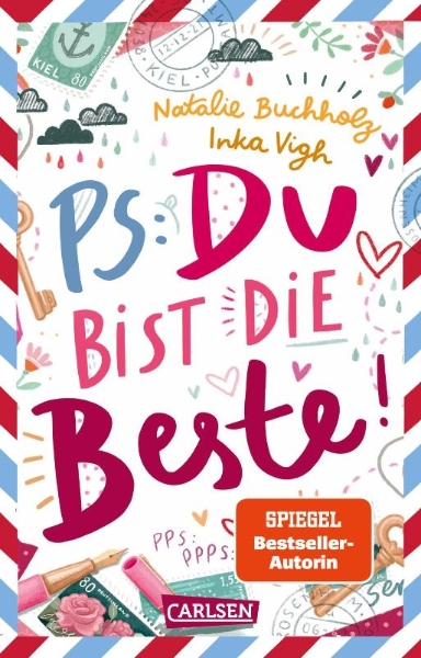 Buchcover und Innenansicht für das Buch: PS: Du bist die Beste!