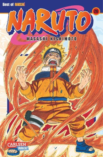 Buchcover und Innenansicht für das Buch: Naruto 26