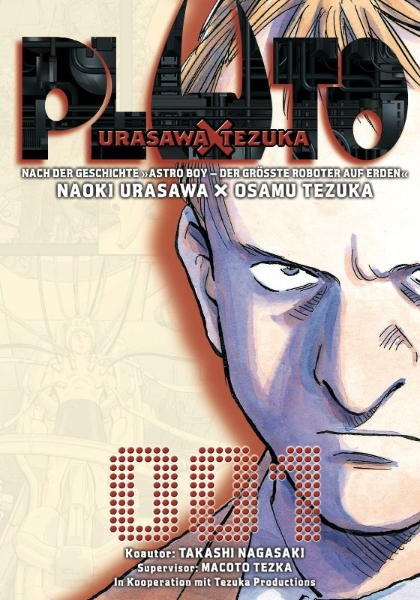 Buchcover und Innenansicht für das Buch: Pluto: Urasawa X Tezuka 01