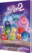 Buchcover und Innenansicht für das Buch: The Story of the Movie in Comics. Inside Out 2