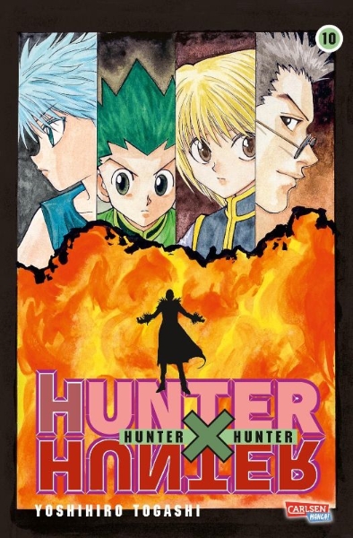 Buchcover und Innenansicht für das Buch: Hunter X Hunter
