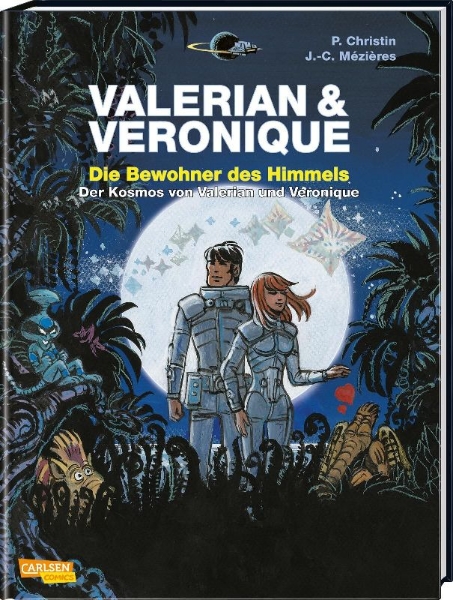 Buchcover und Innenansicht für das Buch: Valerian und Veronique: Die Bewohner des Himmels - erweiterte Neuausgabe