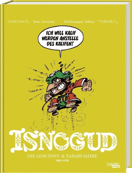 Buchcover und Innenansicht für das Buch: Iznogoud. L'intégrale - Volume 1