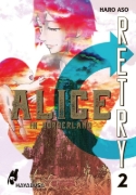 Buchcover und Innenansicht für das Buch: Imawa no Kuni no Alice
