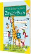 Buchcover und Innenansicht für das Buch: Schlau für die Schule: Mein dickes buntes Zahlen-Buch