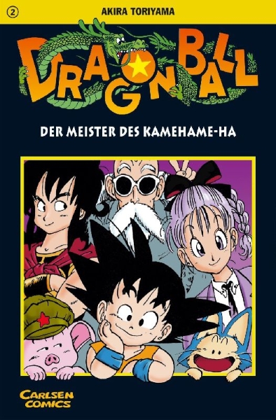 Buchcover und Innenansicht für das Buch: Dragon Ball 02. Der Meister des Kamehame-Ha