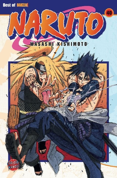 Buchcover und Innenansicht für das Buch: Naruto