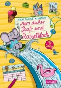 Buchcover und Innenansicht für das Buch: Rätselspaß Grundschule: Mein dicker Spaß- und Rätselblock