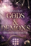 Buchcover und Innenansicht für das Buch: Gods & Demons. Erbin des Schattenreichs