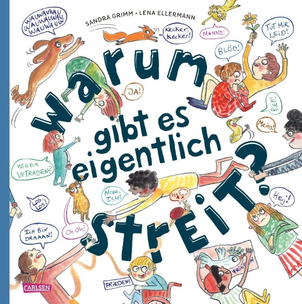Buchcover und Innenansicht für das Buch: Warum gibt es eigentlich Streit?