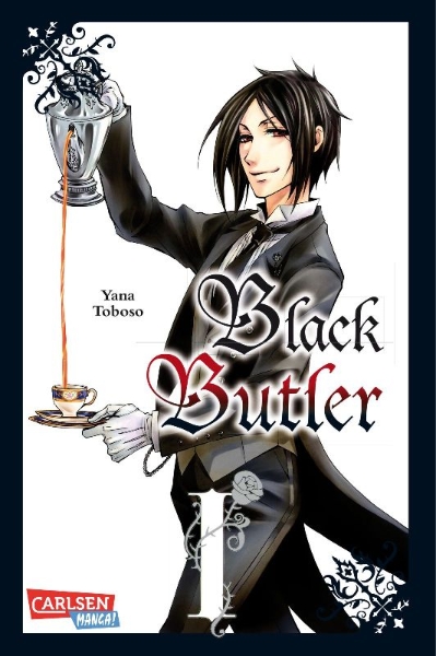 Buchcover und Innenansicht für das Buch: Kuroshitsuji