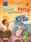 Buchcover und Innenansicht für das Buch: Piggo und Puter: Saustarke Freunde