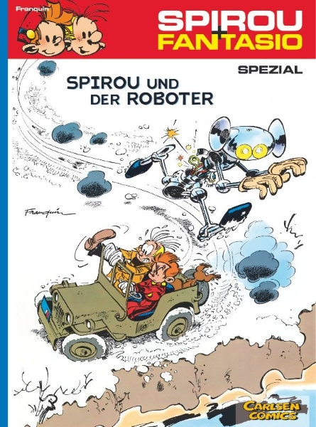 Buchcover und Innenansicht für das Buch: Radar le Robot