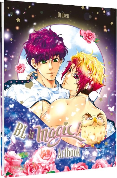 Buchcover und Innenansicht für das Buch: BL is magic! Artbook