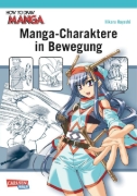 Buchcover und Innenansicht für das Buch: Manga-Charaktere in Bewegung