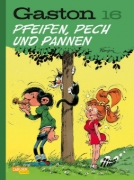 Buchcover und Innenansicht für das Buch: Gaston Neuedition 16: Pfeifen, Pech und Pannen