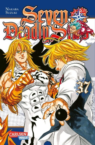 Buchcover und Innenansicht für das Buch: Nanatsu no Taizai