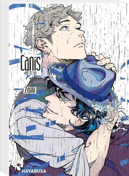 Buchcover und Innenansicht für das Buch: CANIS -Dear Mr.Rain-