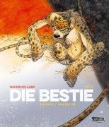 Buchcover und Innenansicht für das Buch: Marsupilami: Die Bestie