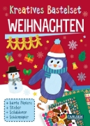 Buchcover und Innenansicht für das Buch: Bastelset für Kinder: Kreatives Bastelset: Weihnachten 2025