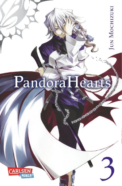 Buchcover und Innenansicht für das Buch: Pandora Hearts