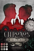 Buchcover und Innenansicht für das Buch: Chronos Academy 2: Feuerpakt