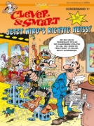 Buchcover und Innenansicht für das Buch: Mortadelo y Filemon: El cambio climático