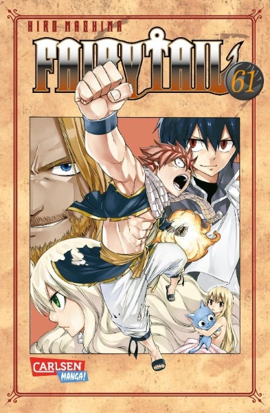 Buchcover und Innenansicht für das Buch: Fairy Tail