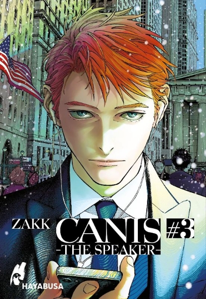 Buchcover und Innenansicht für das Buch: CANIS-The Speaker-